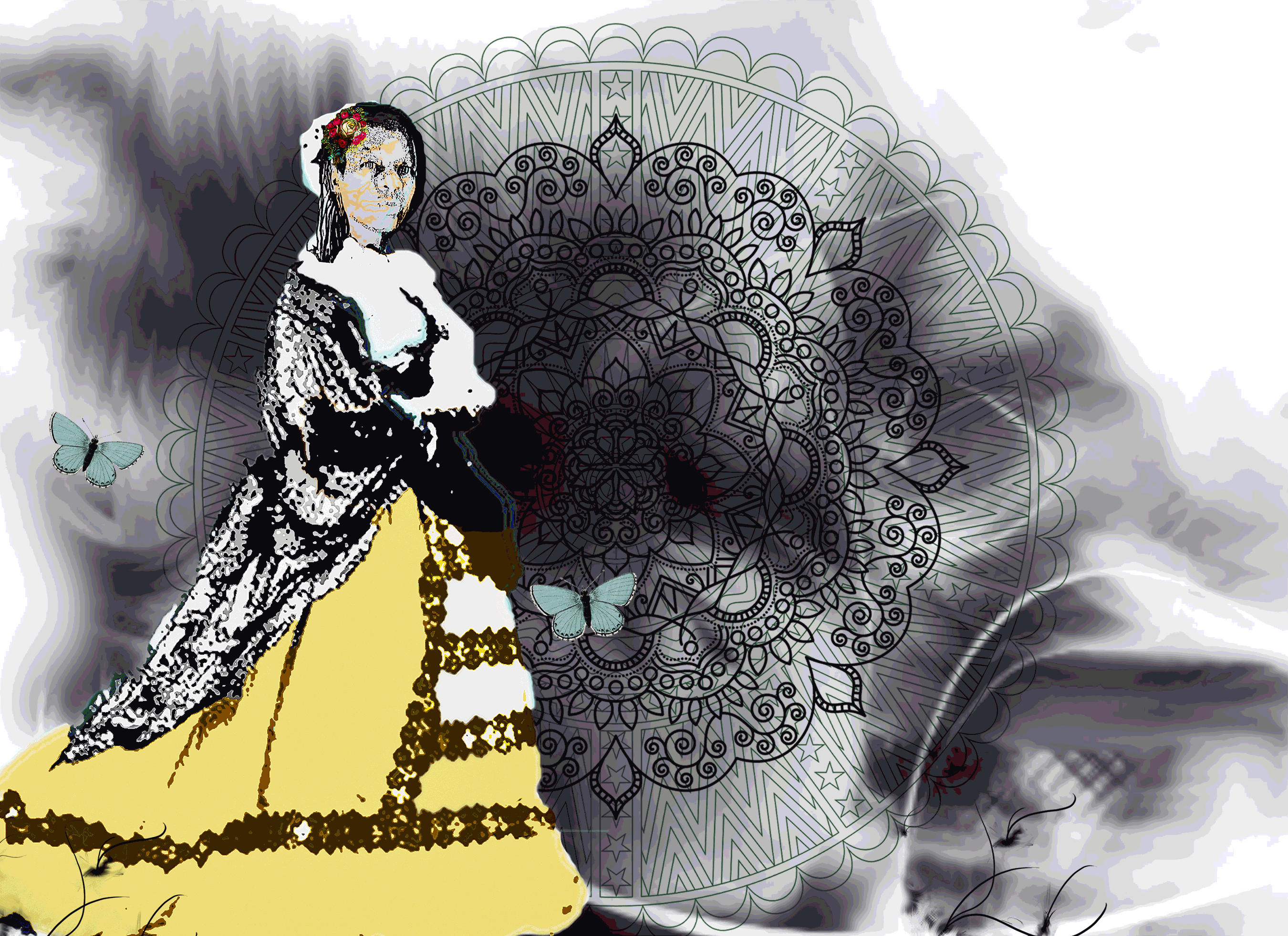 Walking through storms with my Ancestors like...